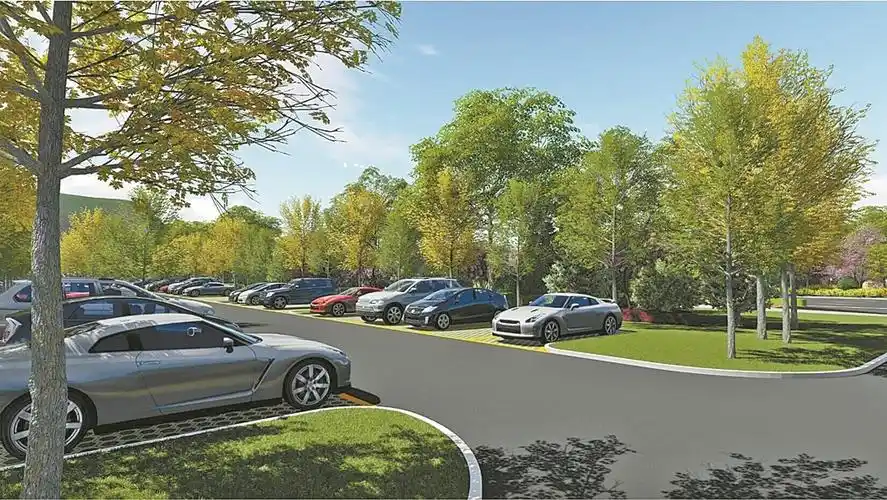 博望区新建和改建16个生态型停车场