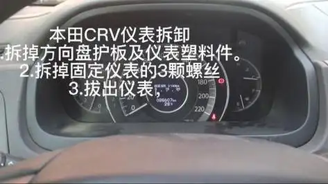 本田crv仪表盘故障灯图解,crv指示灯图解大全