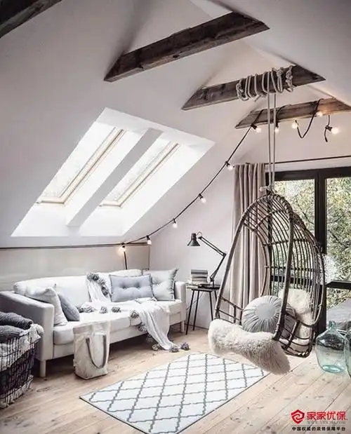 斜顶阁楼装修效果图