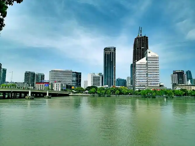 宁波三江口风光