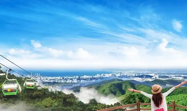 三亚凤凰岭海拔多少,海南三亚凤凰岭风景区(三亚市中心最高山峰