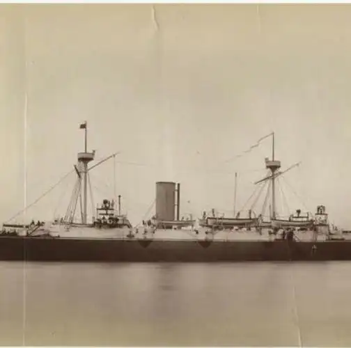 北洋水师主力舰之扬威号巡洋舰