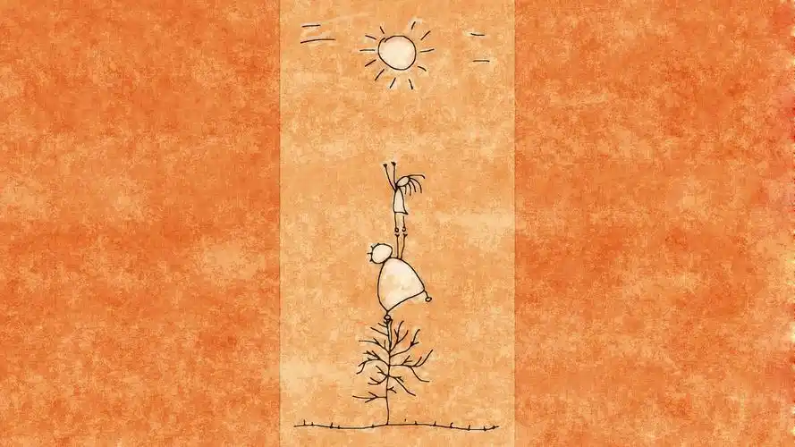 六一儿童节艺术插画,高清图片,电脑桌面-壁纸族