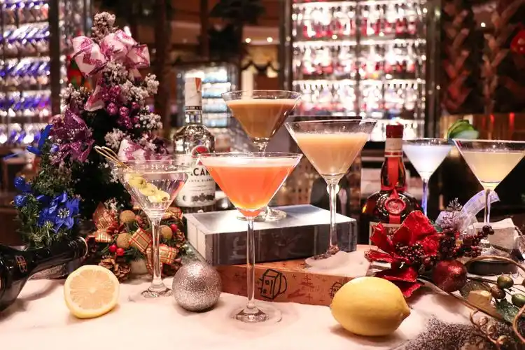 圣诞节鸡尾酒