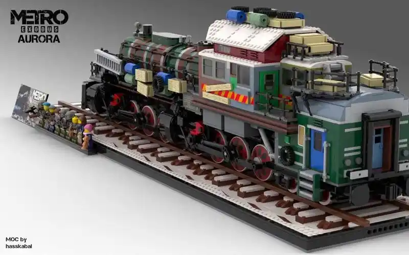 搬运地铁离去乐高曙光号moc