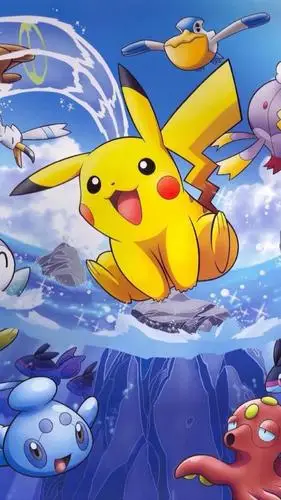 自己觉得还蛮好看的皮卡丘壁纸