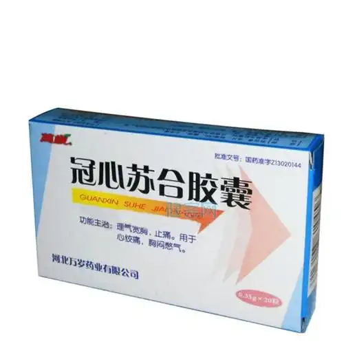 冠心苏合胶囊