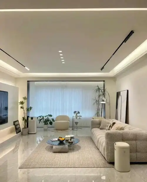 无主灯吊顶及布灯实景案例分享.#装修灵感库##装修