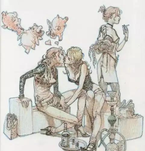 手绘之王金政基的速写本值得收藏