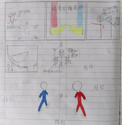 我们在大量的梗中找到了少量的漫画《普通的火柴人吃鸡漫画》第四期