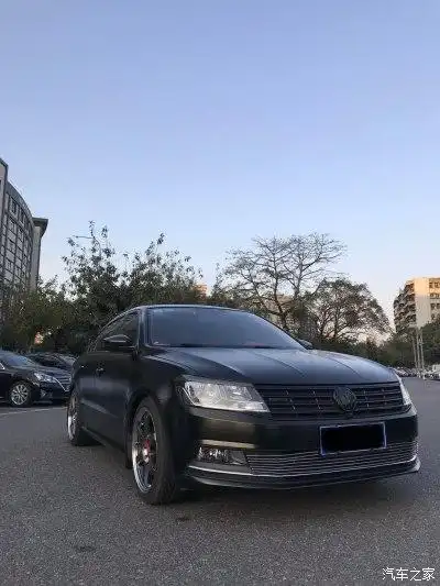 朗逸色膜篇——亮黑变哑光黑