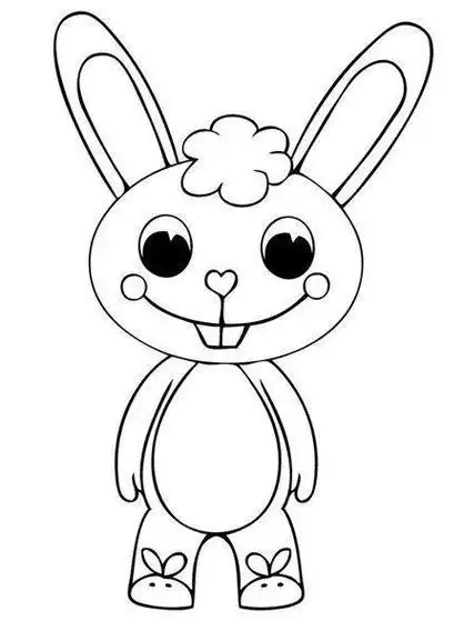 简笔画图片请播放动物简笔画动物简笔画超可爱的手绘卡通小动物简笔画