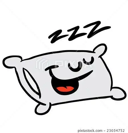 sleepy表情简笔画