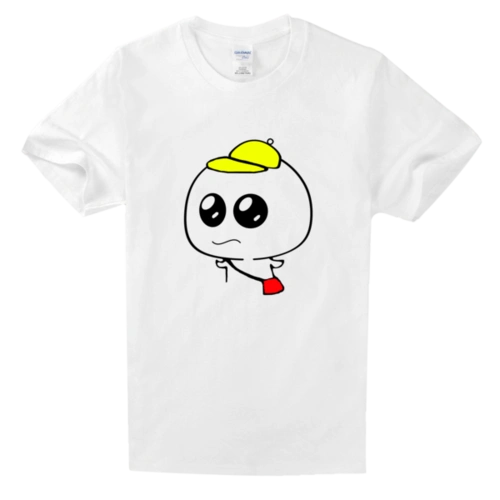 表情包舒适白色t恤-空白t恤图案设计_世纪开元定制平台