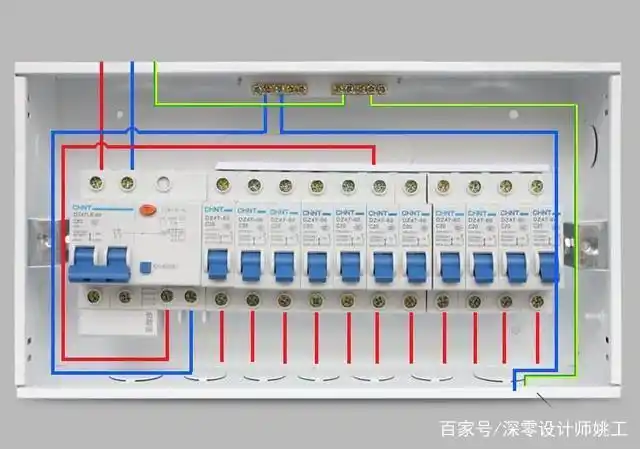 完善家用配电箱,需要几个回路?教你每个回路开关,功能怎么选