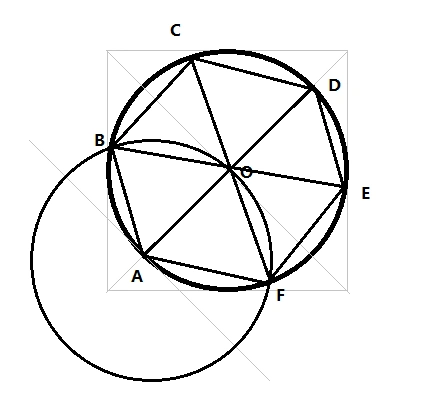 4米,宽3米,怎样画边长为0.3米的正六边形