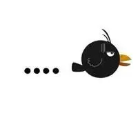 乌鸦飞过表情包