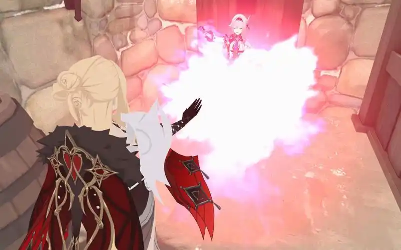 【附身101·原神·同化】优菈被女士同化