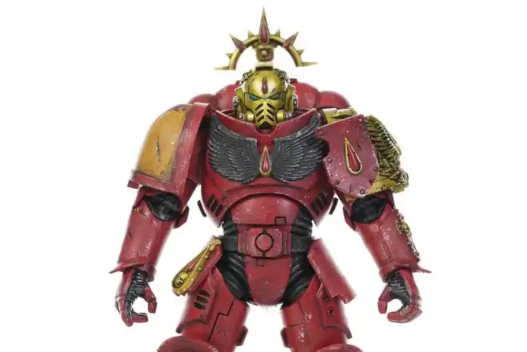 麦克法兰 战锤40k系列 金标 原铸星际战士 圣血天使 战士连长 补色-超