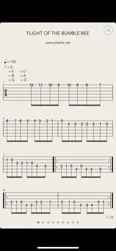 《野蜂飞舞》(吉他版)