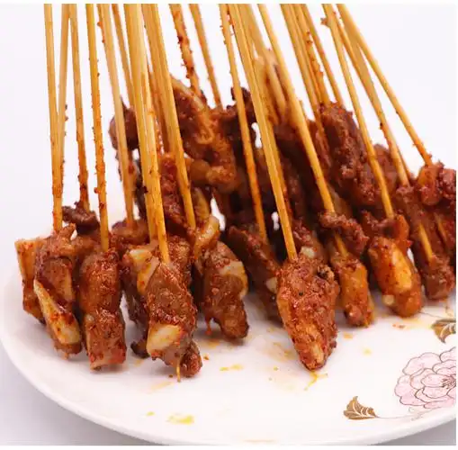 猪脆骨小串300串 冷冻铁板油炸半成品烧烤串 网红小串烧烤-阿里巴巴