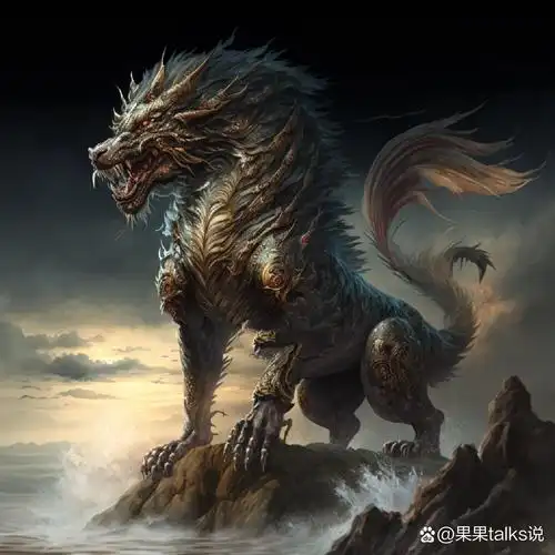 山海经上古神兽-麒麟