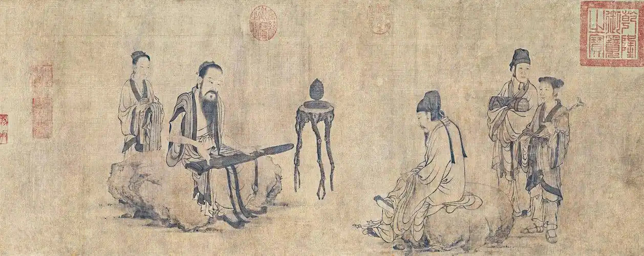 琴瑟和鸣,莫不静好.琴还在,瑟去哪儿了?