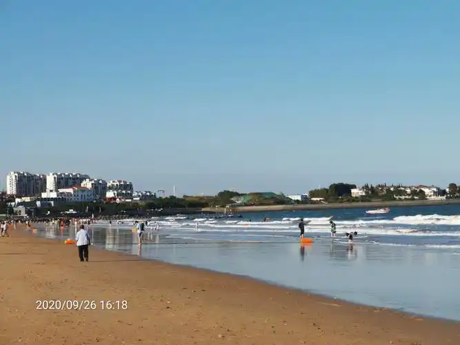 山东日照第三海水浴场