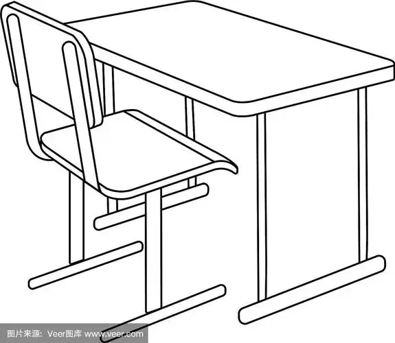 学校书桌学校用品图标和标志