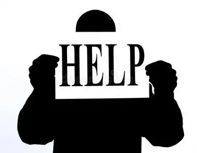 有求助请求的影子图片