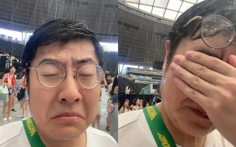 vlog|我独自的water bomb音乐节|宣美泰民朴宰范都来了|二人日记