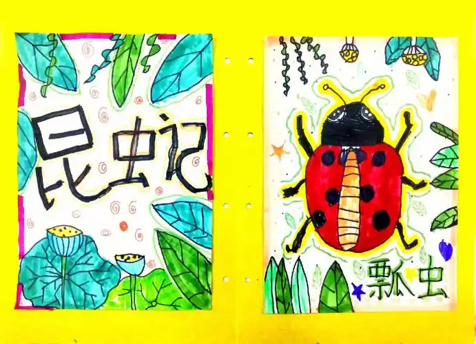 第41幅昆虫记封面制作