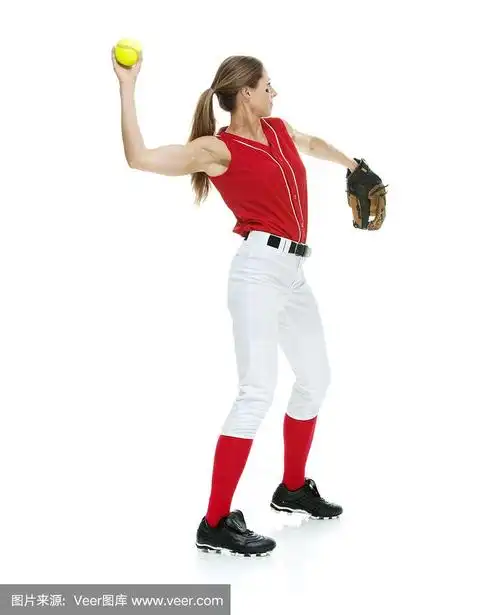 垒球运动员投掷