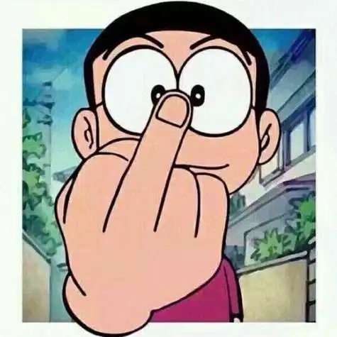 鄙视别人的表情包搞笑 - 蜡笔小新卡通头像!