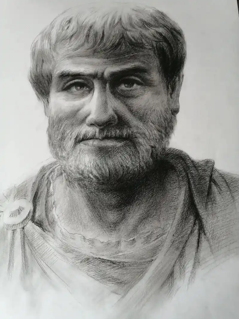 本画室老师画的素描人头像,有没有功夫就看画得像不像! - 抖音