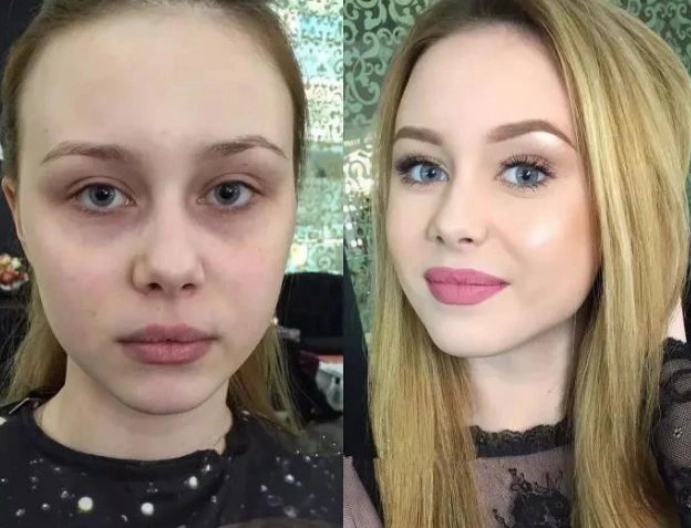 谁说俄罗斯女人都是美女,妆前妆后的差别和中国女子有得一拼!