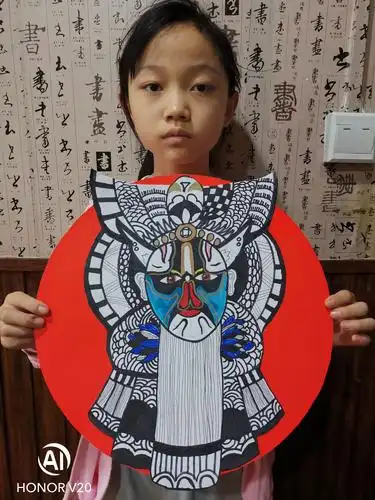 9.26黑白画室初级三班【戏曲人物线描】辅导老师陈老师