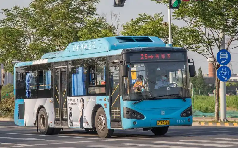 【前方展望】申沃7系 无锡公交25路 堰桥-南禅寺 原速原声