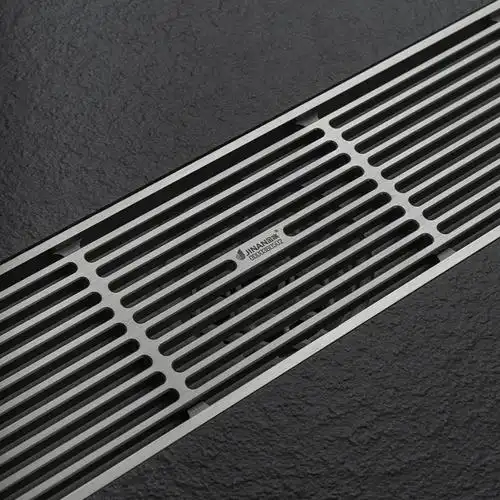 金案防臭加长长条地漏浴室淋浴房全铜长方形排量地漏