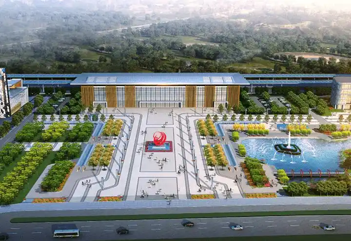 溧阳高铁站前广场 - 市政景观规划 - 苏州贝伊萨景观设计有限公司