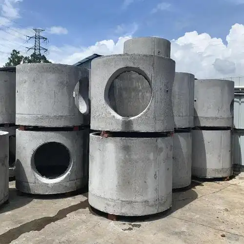 清远钢筋混凝土检查井生产厂家 建晟水泥预制雨水成品井价格