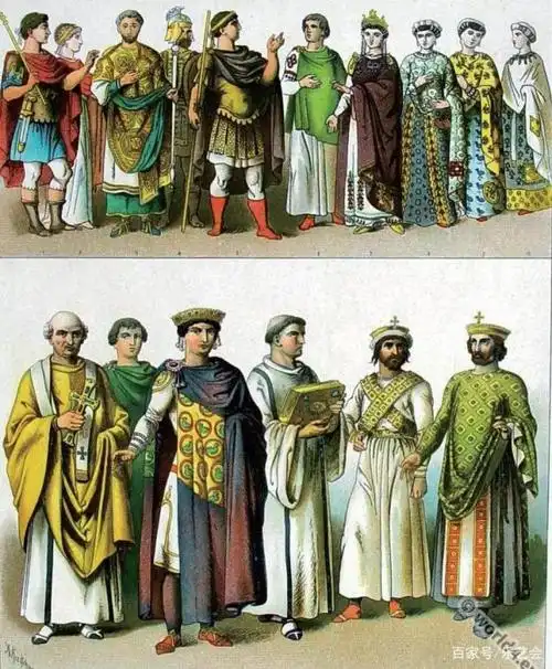话说世界系列:拜占庭服饰 多元服饰文化元素的融合