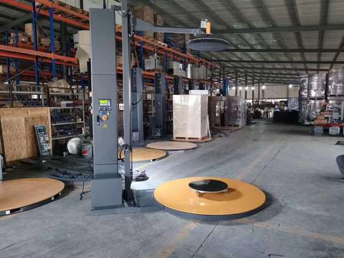 仁聚益小型胶带缠绕机缠绕膜打包机缠绕机缠绕膜包装机托盘围膜机包膜