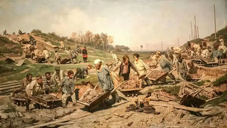 诞生于19世纪的俄罗斯名画