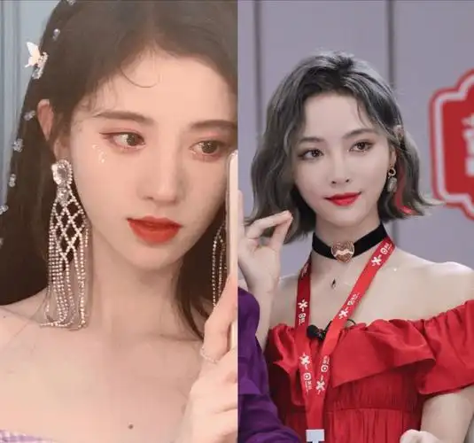 同出snh48系,不同风格的鞠婧祎和许佳琪类似造型下越看越像_感觉_发型