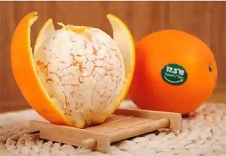 5°橙系列的一种属于脐橙,产地是澳大利亚瑞瓦瑞纳产区,橙子果重180