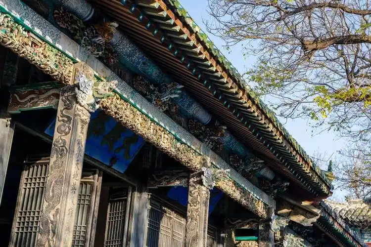 山东聊城山陕会馆,历史悠久,建筑精美,是运河经济辉煌的见证_木雕