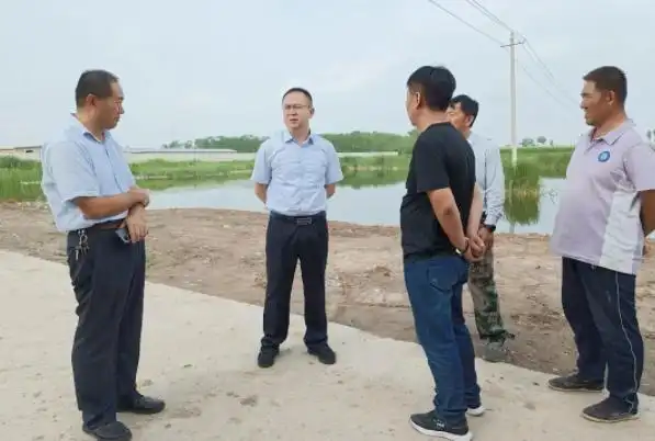 黄河新闻网>吕梁频道>环保资源>7月12日,县委书记杨洋在调研农村退水