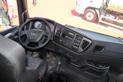 揭秘国六新车型,解放jh6 6x4渣土车图解-卡车之友网