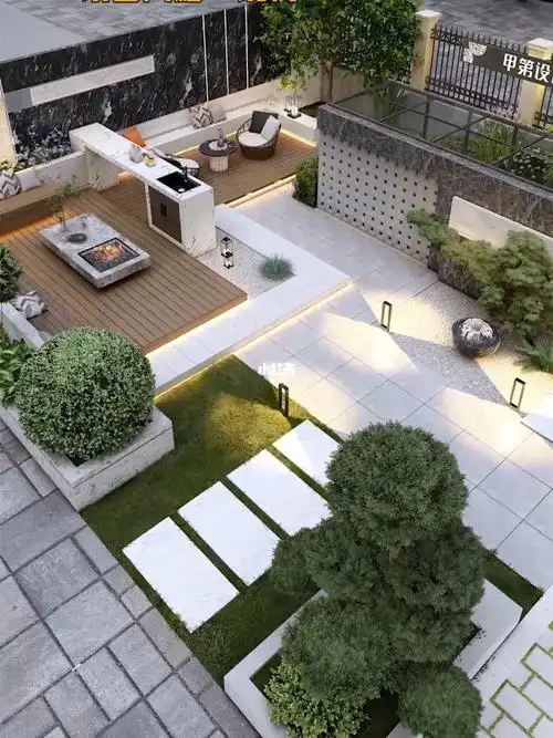 花园设计与改造   #现代庭院设计   #私家花园设计   #院子改造
